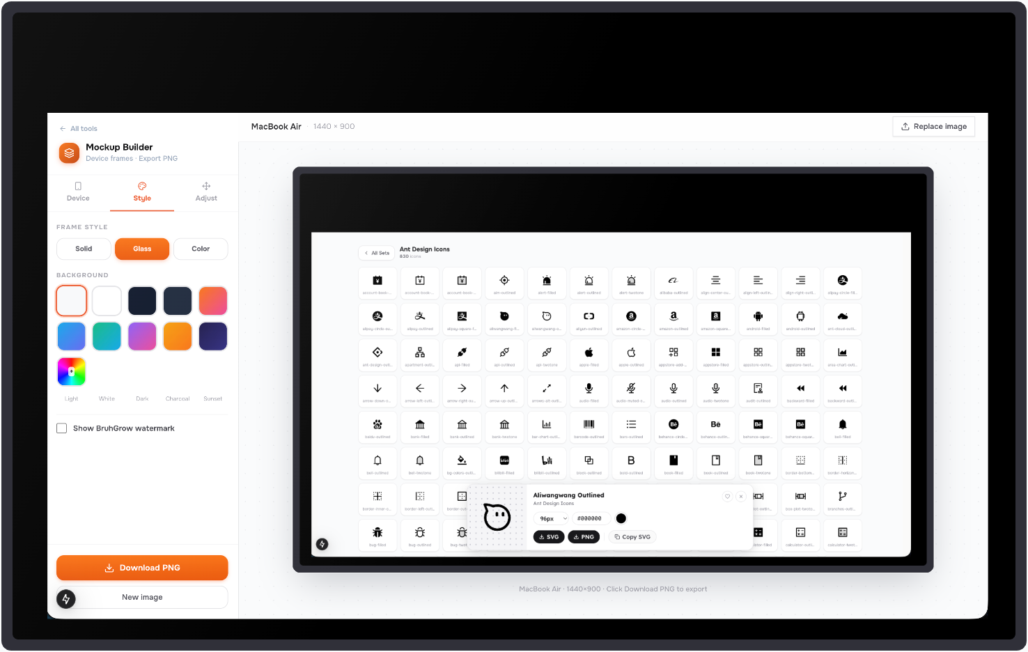 Mockups Builder