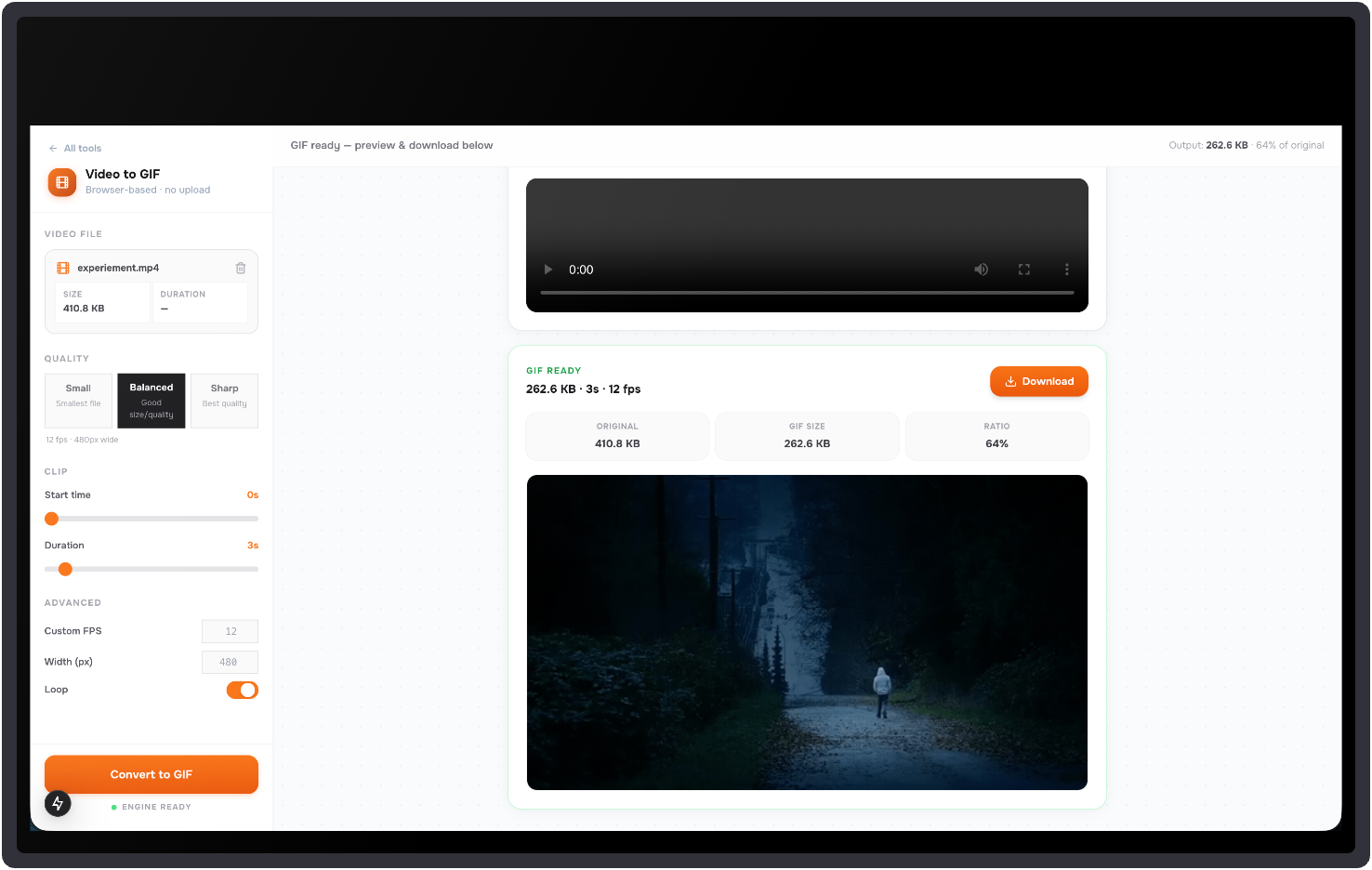 Video to GIF Converter